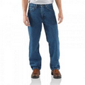 Men's Carhartt  Relaxed-Fit Straight-Leg Flannel Lined Jean
